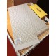 Replica Sciarpa Fendi FF in misto lana e cashmere Beige 32 x 200