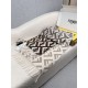 Replica Pari Sciarpa Fendi FF misto cashmere e lana grigio tortora 35 x 180 Imitazioni Replica Pari Sciarpa Fendi FF misto cashmere e lana grigio tortora 35 x 180