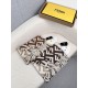 Replica Pari Sciarpa Fendi FF misto cashmere e lana grigio tortora 35 x 180 Imitazioni Replica Pari Sciarpa Fendi FF misto cashmere e lana grigio tortora 35 x 180