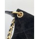 Replica Borsa Chanel 26C Maxi hobo Hippie AS5970 AS5978 Scamosciata Nero Imitazioni Replica Borsa Chanel 26C Maxi hobo Hippie AS5970 AS5978 Scamosciata Nero