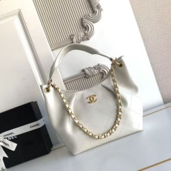 Replica Borse Chanel 26C Maxi hobo Hippie AS5970 AS5978 Bianco Imitazioni Replica Borse Chanel 26C Maxi hobo Hippie AS5970 AS5978 Bianco