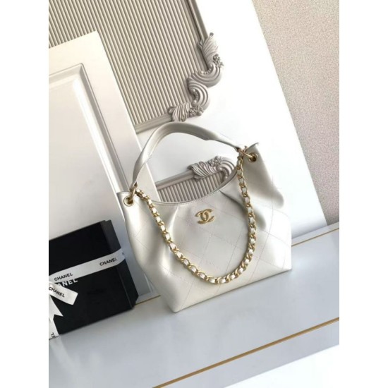 Replica Borse Chanel 26C Maxi hobo Hippie AS5970 AS5978 Bianco Imitazioni Replica Borse Chanel 26C Maxi hobo Hippie AS5970 AS5978 Bianco