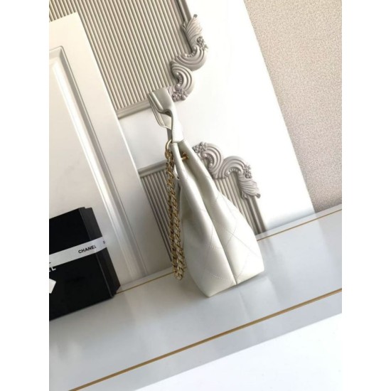 Replica Borse Chanel 26C Maxi hobo Hippie AS5970 AS5978 Bianco Imitazioni Replica Borse Chanel 26C Maxi hobo Hippie AS5970 AS5978 Bianco