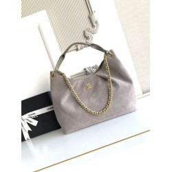 Borsa Chanel 26C Maxi hobo Hippie AS5970 AS5978 Scamosciata Grigia Borsa Chanel 26C Maxi hobo Hippie AS5970 AS5978 Scamosciata Grigia