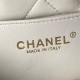 Replica Borse Chanel 25K Mini Bow AS5849 Pelle di agnello Bianco