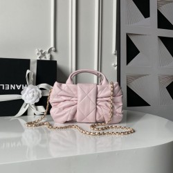 Borse Chanel 25K Mini Bow AS5849 Pelle di agnello rosa Borse Chanel 25K Mini Bow AS5849 Pelle di agnello rosa