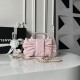Replica Borse Chanel 25K Mini Bow AS5849 Pelle di agnello rosa