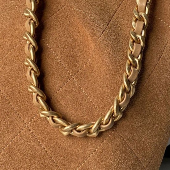 Replica borse griffate Chanel 26C Maxi hobo Hippie AS5970 AS5978 Scamosciata Marrone Imitazioni Replica borse griffate Chanel 26C Maxi hobo Hippie AS5970 AS5978 Scamosciata Marrone