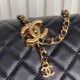 Replica Borse Chanel AS5756 piccola Rettangolare con patta e manico superiore Nero