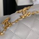 Replica Borsa a tracolla Chanel piccola con catena e manico superiore AS5702 Grigia Imitazioni Replica Borsa a tracolla Chanel piccola con catena e manico superiore AS5702 Grigia