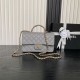 Replica Borsa a tracolla Chanel piccola con catena e manico superiore AS5702 Grigia Imitazioni Replica Borsa a tracolla Chanel piccola con catena e manico superiore AS5702 Grigia