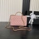 Replica Borsa a tracolla Chanel piccola con catena e manico superiore AS5702 Rosa Imitazioni Replica Borsa a tracolla Chanel piccola con catena e manico superiore AS5702 Rosa