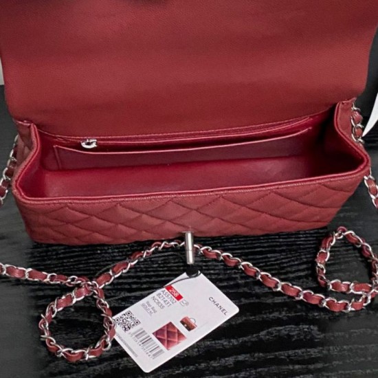 Replica Borse Imitazioni a tracolla Chanel piccola con catena e manico superiore AS5702 Rosso Imitazioni Replica Borse Imitazioni a tracolla Chanel piccola con catena e manico superiore AS5702 Rosso