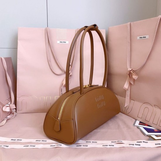 Replica Borse a mano Miu Miu Beau marrone cognac 5BB193 Marrone Imitazioni Replica Borse a mano Miu Miu Beau marrone cognac 5BB193 Marrone
