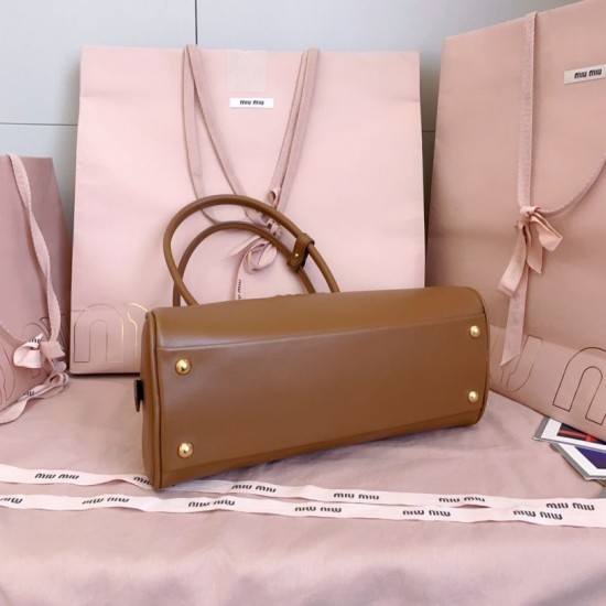 Replica Borse a mano Miu Miu Beau marrone cognac 5BB193 Marrone Imitazioni Replica Borse a mano Miu Miu Beau marrone cognac 5BB193 Marrone