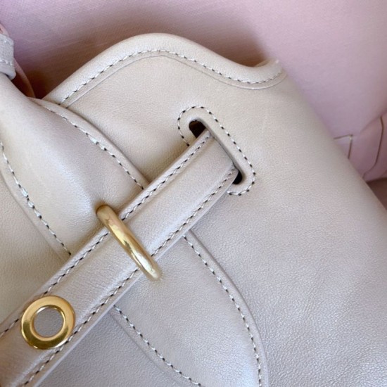 Replica Borse tote Miu Miu Adventure nappa 5BA292 Bianca Imitazioni Replica Borse tote Miu Miu Adventure nappa 5BA292 Bianca