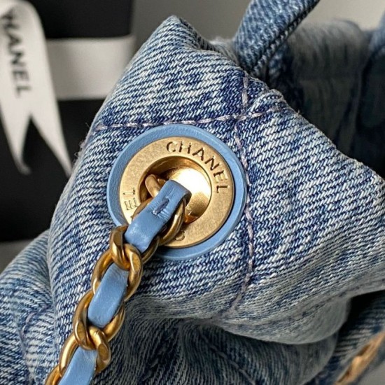 Replica Borse Chanel 25K Mini Bow AS5849 Blu Imitazioni Replica Borse Chanel 25K Mini Bow AS5849 Blu