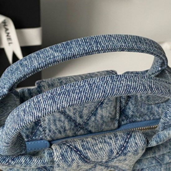 Replica Borse Chanel 25K Mini Bow AS5849 Blu Imitazioni Replica Borse Chanel 25K Mini Bow AS5849 Blu