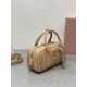 Replica Borsa con manico superiore Miu Miu Arcadie matelassé Albicocca Imitazioni Replica Borsa con manico superiore Miu Miu Arcadie matelassé Albicocca