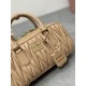 Replica Borsa con manico superiore Miu Miu Arcadie matelassé Albicocca Imitazioni Replica Borsa con manico superiore Miu Miu Arcadie matelassé Albicocca