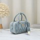 Replica Borsa con manico superiore Miu Miu Arcadie matelassé Blu