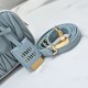 Replica Borsa con manico superiore Miu Miu Arcadie matelassé Blu