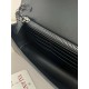 Replica Portafoglio con catena Valentino Garavani Rockstud Nero Imitazioni Replica Portafoglio con catena Valentino Garavani Rockstud Nero