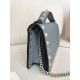 Replica Portafoglio con catena Valentino Garavani Rockstud blu Imitazioni Replica Portafoglio con catena Valentino Garavani Rockstud blu
