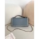 Replica Portafoglio con catena Valentino Garavani Rockstud blu Imitazioni Replica Portafoglio con catena Valentino Garavani Rockstud blu