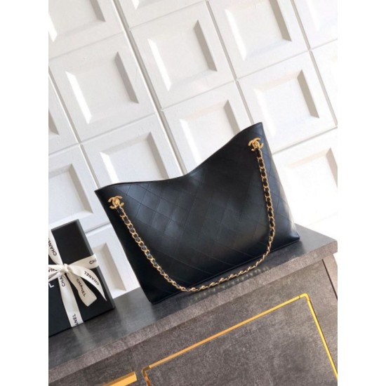 Replica Borsa hobo Chanel Coco piccola pelle di vitello Nero Imitazioni Replica Borsa hobo Chanel Coco piccola pelle di vitello Nero