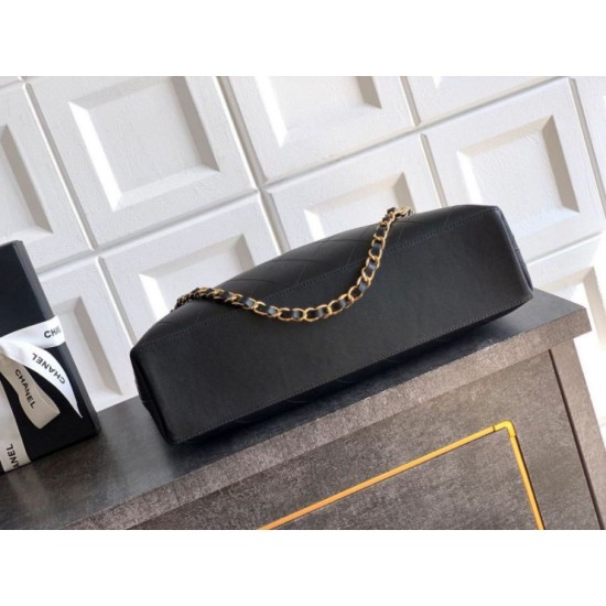 Replica Borsa hobo Chanel Coco piccola pelle di vitello Nero Imitazioni Replica Borsa hobo Chanel Coco piccola pelle di vitello Nero