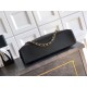 Replica Borsa hobo Chanel Coco piccola pelle di vitello Nero Imitazioni Replica Borsa hobo Chanel Coco piccola pelle di vitello Nero