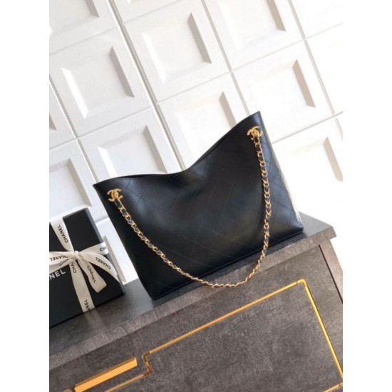 Replica Borsa hobo Chanel Coco piccola pelle di vitello Nero Imitazioni Replica Borsa hobo Chanel Coco piccola pelle di vitello Nero