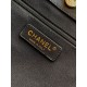 Replica Borsa hobo Chanel Coco piccola pelle di vitello Nero Imitazioni Replica Borsa hobo Chanel Coco piccola pelle di vitello Nero