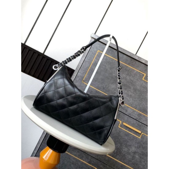 Replica Borsa Chanel Ultimate Soft Hobo piccola/media Vintage trapuntata Nero Imitazioni Replica Borsa Chanel Ultimate Soft Hobo piccola/media Vintage trapuntata Nero