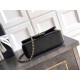 Replica borse griffate Chanel Mini Classic Flap Bow 25K con manico superiore AS2431 Nero Imitazioni Replica borse griffate Chanel Mini Classic Flap Bow 25K con manico superiore AS2431 Nero