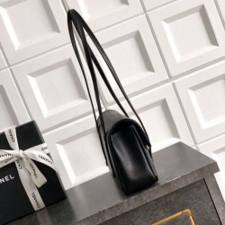 Replica Bora Pari Chanel 26P Preppy Coco Flap AS6130 nera Imitazioni Replica Bora Pari Chanel 26P Preppy Coco Flap AS6130 nera