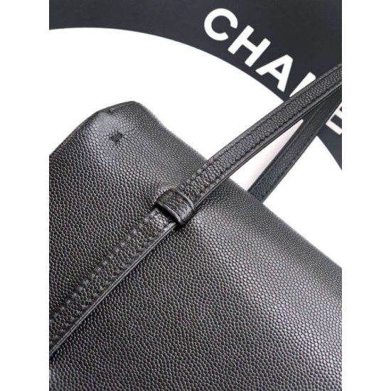 Replica Bora Pari Chanel 26P Preppy Coco Flap AS6130 nera Imitazioni Replica Bora Pari Chanel 26P Preppy Coco Flap AS6130 nera