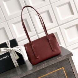 Replica Borsa Chanel 26P Preppy Coco Flap AS6130 Borgogna Imitazioni Replica Borsa Chanel 26P Preppy Coco Flap AS6130 Borgogna