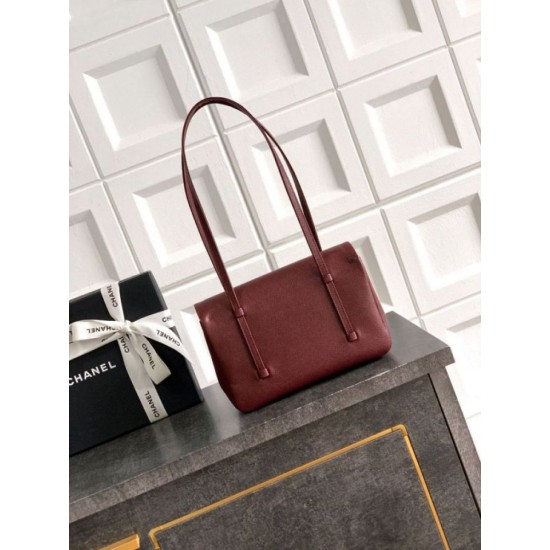 Replica Borsa Chanel 26P Preppy Coco Flap AS6130 Borgogna Imitazioni Replica Borsa Chanel 26P Preppy Coco Flap AS6130 Borgogna