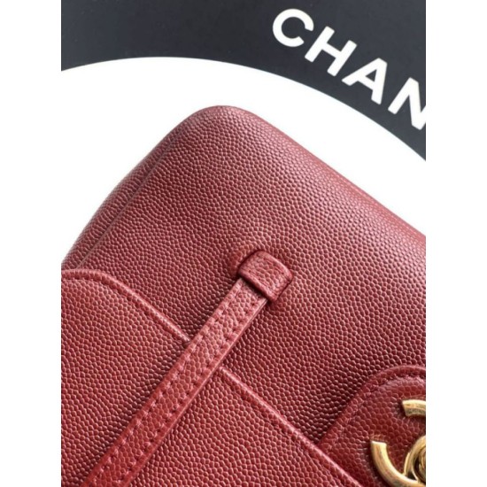 Replica Borsa Chanel 26P Preppy Coco Flap AS6130 Borgogna Imitazioni Replica Borsa Chanel 26P Preppy Coco Flap AS6130 Borgogna