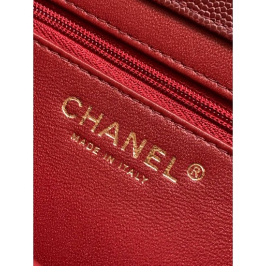 Replica Borsa Chanel 26P Preppy Coco Flap AS6130 Borgogna Imitazioni Replica Borsa Chanel 26P Preppy Coco Flap AS6130 Borgogna