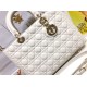 Replica borse griffate grande Dior Lady Dior agnello trapuntata cannage bianca Imitazioni Replica borse griffate grande Dior Lady Dior agnello trapuntata cannage bianca