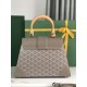 Replica Borsa a mano Goyard Goyardine Saigon PM grigia Imitazioni Replica Borsa a mano Goyard Goyardine Saigon PM grigia