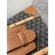 Replica Borsa a mano strutturata Goyard Saigon PM marrone Imitazioni Replica Borsa a mano strutturata Goyard Saigon PM marrone