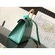 Replica Borsa a mano strutturata Goyard Saigon PM Verde Imitazioni Replica Borsa a mano strutturata Goyard Saigon PM Verde