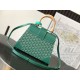 Replica Borsa a mano strutturata Goyard Saigon PM Verde Imitazioni Replica Borsa a mano strutturata Goyard Saigon PM Verde