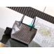 Replica Borse tote Goyard Anjou Saint Louis Mini tela goyardine/pelle di vitello nera Imitazioni Replica Borse tote Goyard Anjou Saint Louis Mini tela goyardine/pelle di vitello nera
