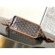 Replica Borsa tote Goyard Anjou Saint Louis Mini tela goyardine/pelle di vitello marrone Imitazioni Replica Borsa tote Goyard Anjou Saint Louis Mini tela goyardine/pelle di vitello marrone