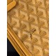 Replica Borse  tote Goyard Anjou Saint Louis Mini tela goyardine/pelle di vitello Giallo